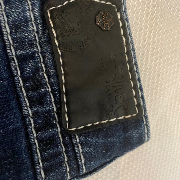 Silver Brand Suki Surplus crop/capri Jeans size 16 NWOT - Picture 5 of 5